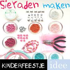 workshop sieraden maken kinderfeestje