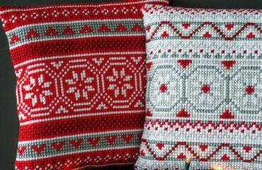 borduren voorbedrukt kruissteek