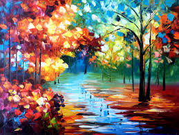 Levendige Expressie: Moderne Schilderijen in Felle Kleuren